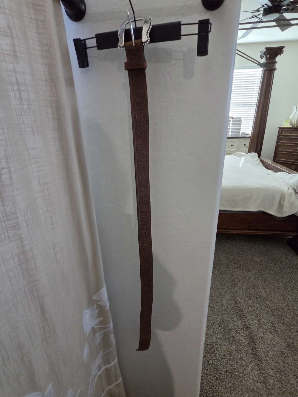 New Tony Lama Leather Belt - Picture 5 of 7